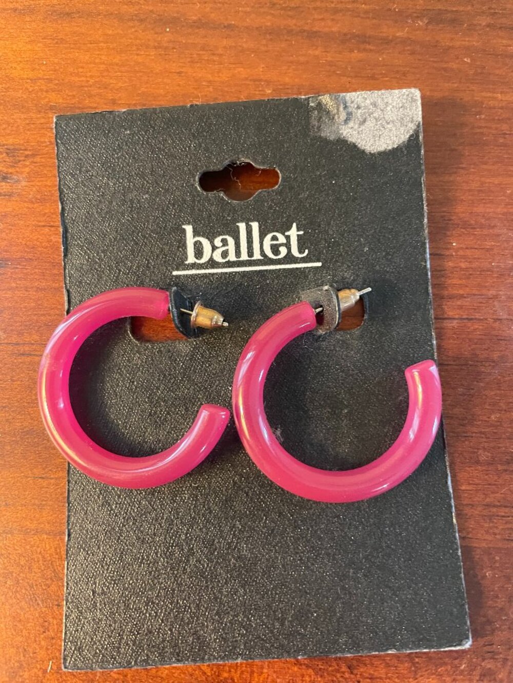 Bundle 3 for 12. Ballet Magenta Hoop Earrings